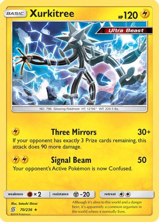 Xurkitree (070/236) [SM  Unified Minds] Reverse Holofoil - Rare