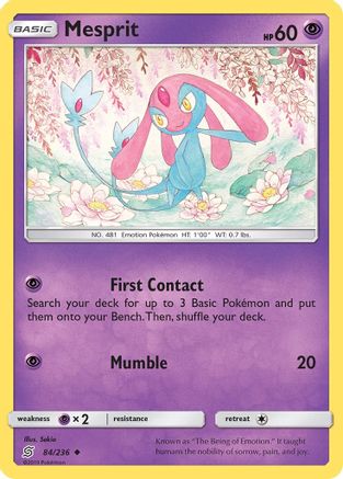 Mesprit (084/236) [SM  Unified Minds] - Uncommon