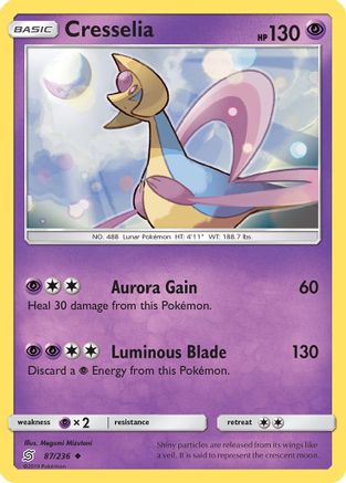 Cresselia (087/236) [SM  Unified Minds] - Uncommon