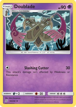 Doublade (94/236) [SM  Unified Minds] - Uncommon