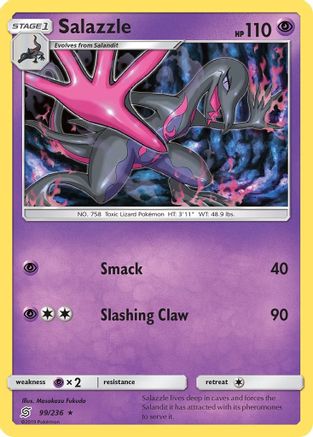 Salazzle (99/236) [SM  Unified Minds] - Rare