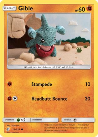 Gible (112/236) [SM  Unified Minds] - Common