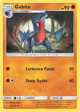 Gabite (113/236) [SM  Unified Minds] - Uncommon