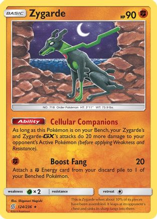 Zygarde (124/236) [SM  Unified Minds] - Rare