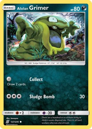 Alolan Grimer (127/236) [SM  Unified Minds] - Common