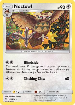 Noctowl (166/236) [SM  Unified Minds] - Uncommon