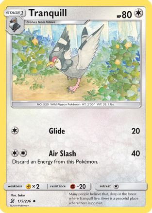 Tranquill (175/236) [SM  Unified Minds] - Uncommon