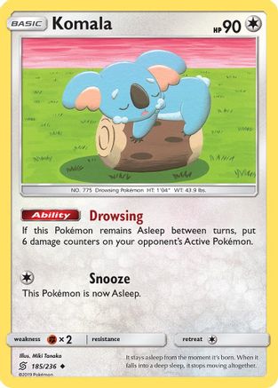 Komala (185/236) [SM  Unified Minds] - Uncommon