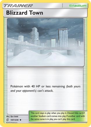 Blizzard Town (187/236) [SM  Unified Minds] - Uncommon