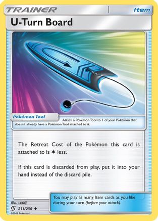 U-Turn Board (211/236) [SM  Unified Minds] - Uncommon