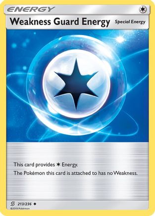 Weakness Guard Energy (213/236) [SM  Unified Minds] Reverse Holofoil - Uncommon