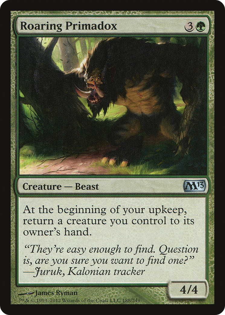Roaring Primadox (M13-188) [Magic 2013]