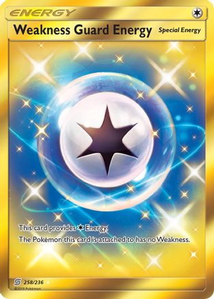 Weakness Guard Energy (Secret) (258/236) [SM  Unified Minds] Holofoil - Secret Rare