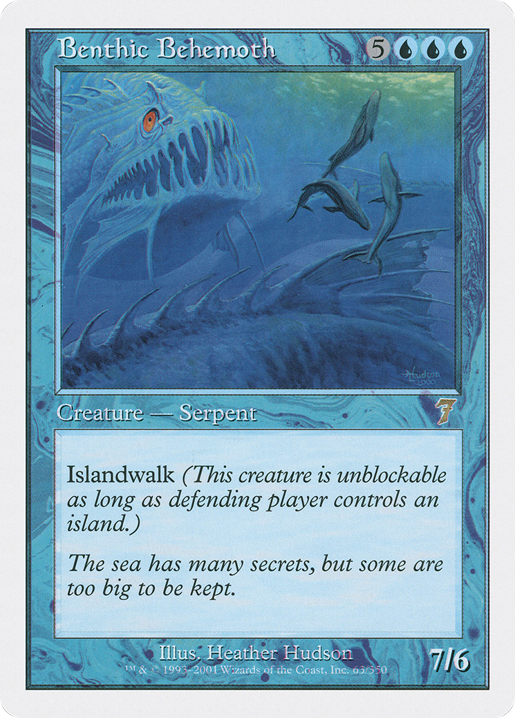 Benthic Behemoth (7ED-063) [7th Edition]