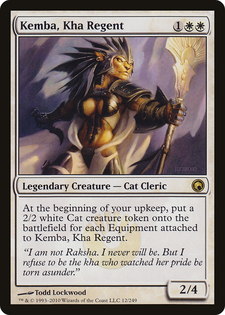Kemba, Kha Regent (SOM-012) [Scars of Mirrodin]