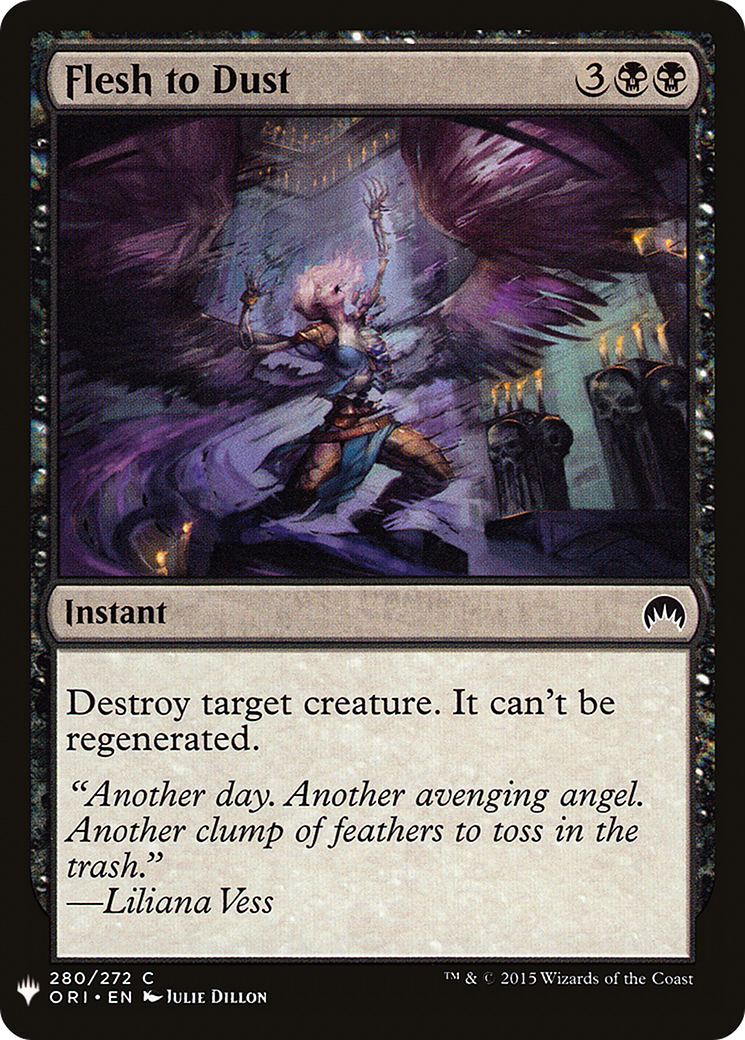 Flesh to Dust (LIST-ORI-280) [The List]