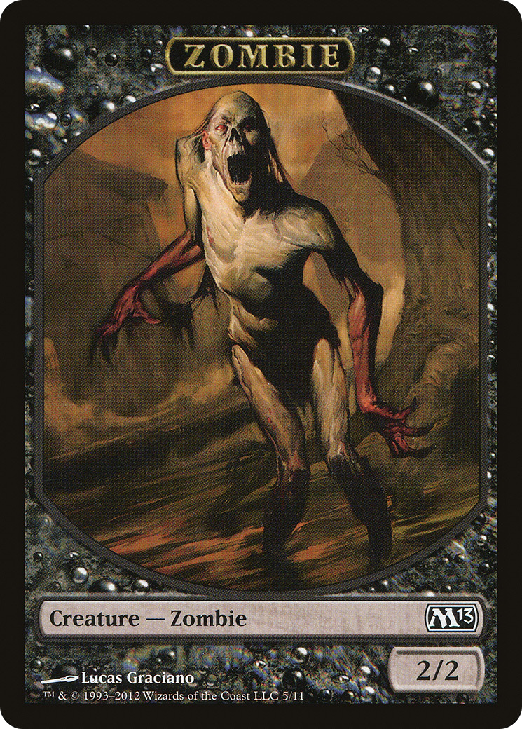 Zombie Token (M13-005) [Magic 2013 Tokens]