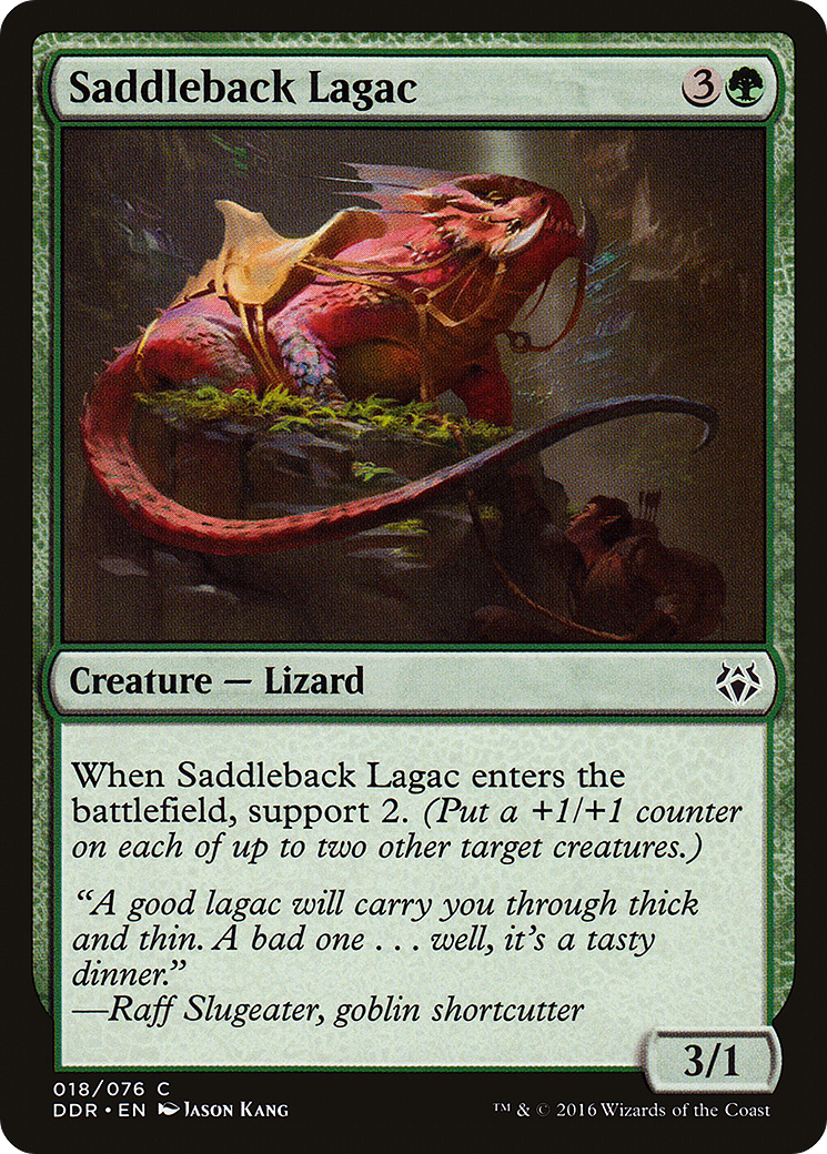 Saddleback Lagac (DDR-018) [Duel Decks: Nissa vs. Ob Nixilis]