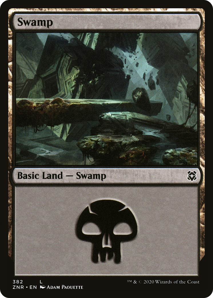 Swamp (ZNR-382) [Zendikar Rising]
