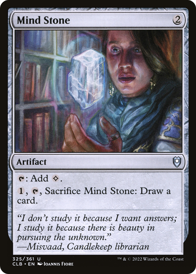 Mind Stone (CLB-325) [Commander Legends: Battle for Baldur's Gate] Foil