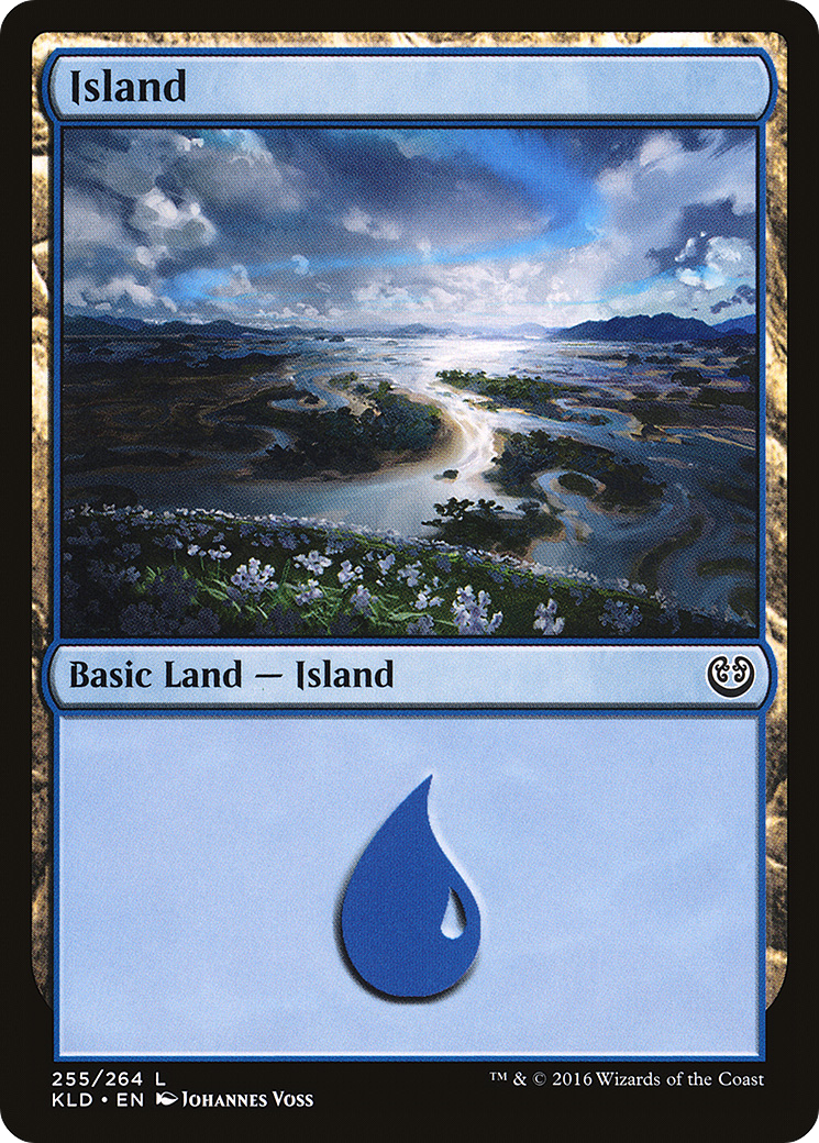 Island (KLD-255) [Kaladesh] Foil