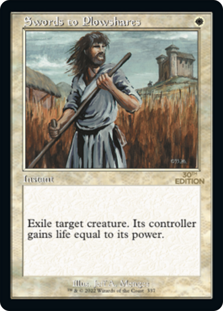 Swords to Plowshares (Retro Frame) (30A-337) [30th Anniversary Edition]