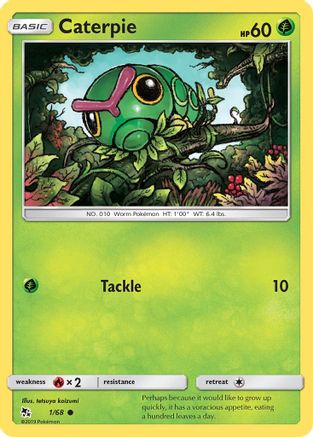 Caterpie (001/68) [Hidden Fates] - Common