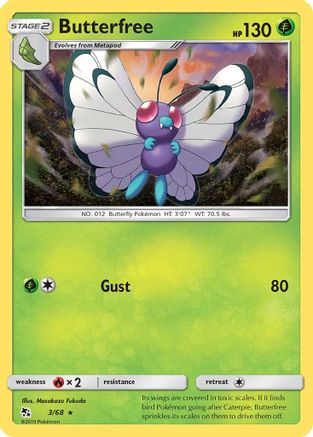 Butterfree (003/68) [Hidden Fates] - Rare