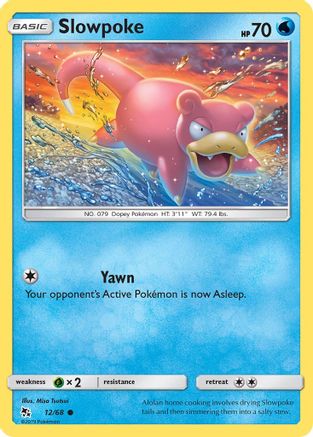 Slowpoke (012/68) [Hidden Fates] - Common