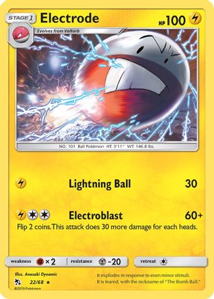 Electrode (022/68) [Hidden Fates] - Rare