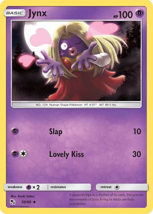 Jynx (030/68) [Hidden Fates] - Uncommon