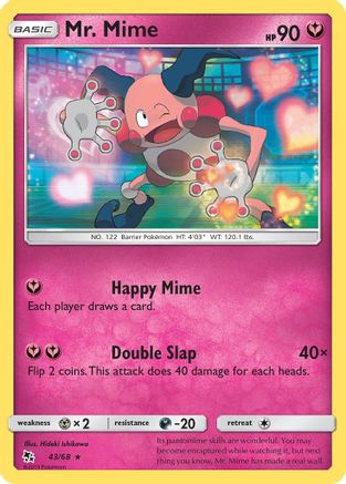 Mr. Mime (043/68) [Hidden Fates] - Rare