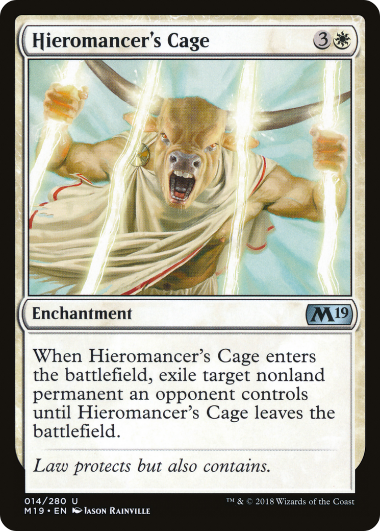 Hieromancer's Cage (M19-014) [Core Set 2019]