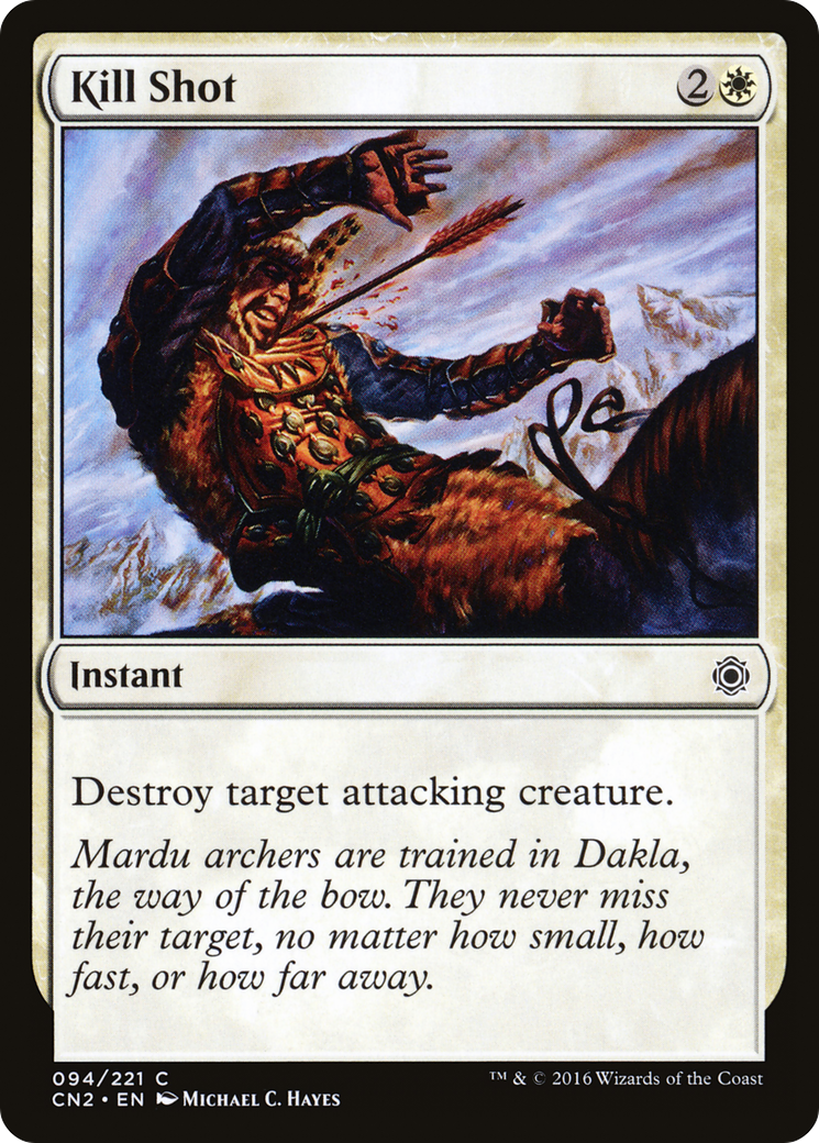 Kill Shot (CN2-094) [Conspiracy: Take the Crown] Foil