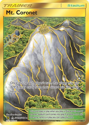 Mt. Coronet (SV89/94) [Hidden Fates Shiny Vault] Holofoil - Shiny Holo Rare