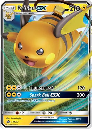 Raichu GX (SM213/248) [SM Promos] Holofoil - Promo