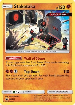 Stakataka (SM209/248) [SM Promos] Holofoil - Promo
