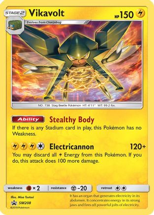 Vikavolt (SM208/248) [SM Promos] Holofoil - Promo