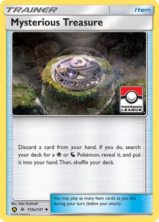 Mysterious Treasure (Pokemon League) (113a/131) [League & Championship Cards] Reverse Holofoil - Promo