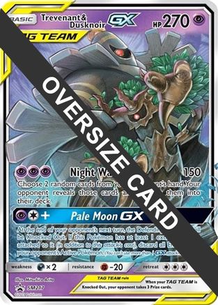 Trevenant & Dusknoir GX - SM217 (SM217) [Jumbo Cards] Holofoil - Promo