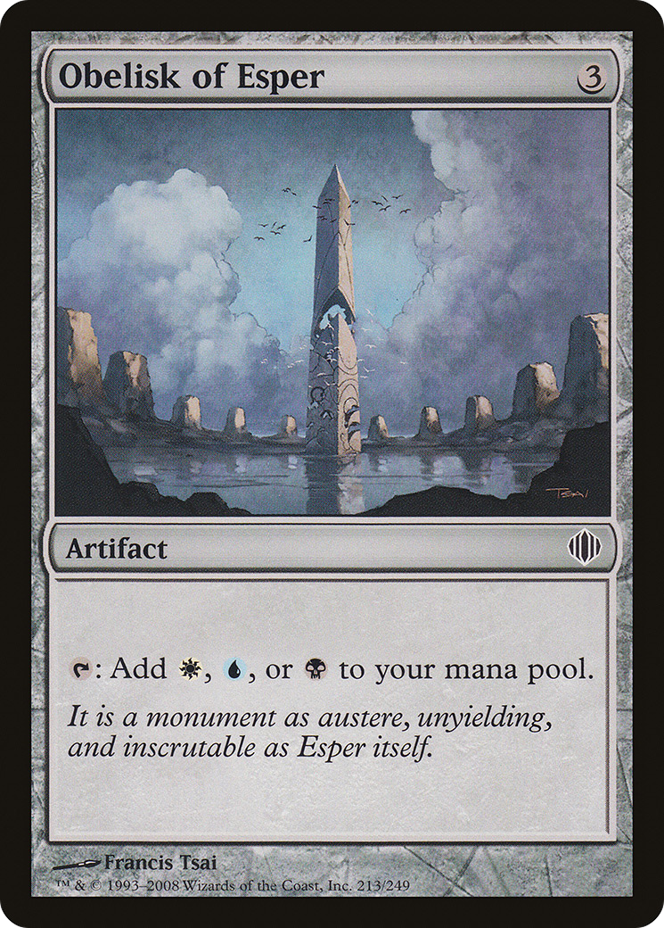 Obelisk of Esper (ALA-213) [Shards of Alara] Foil