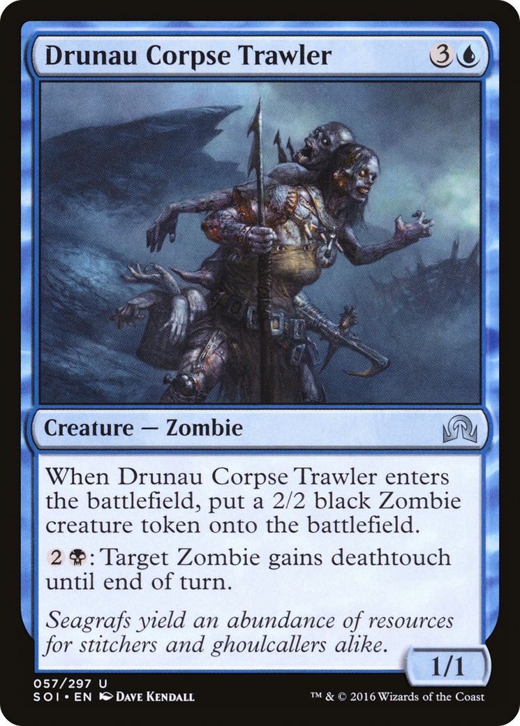 Drunau Corpse Trawler (SOI-057) [Shadows over Innistrad]