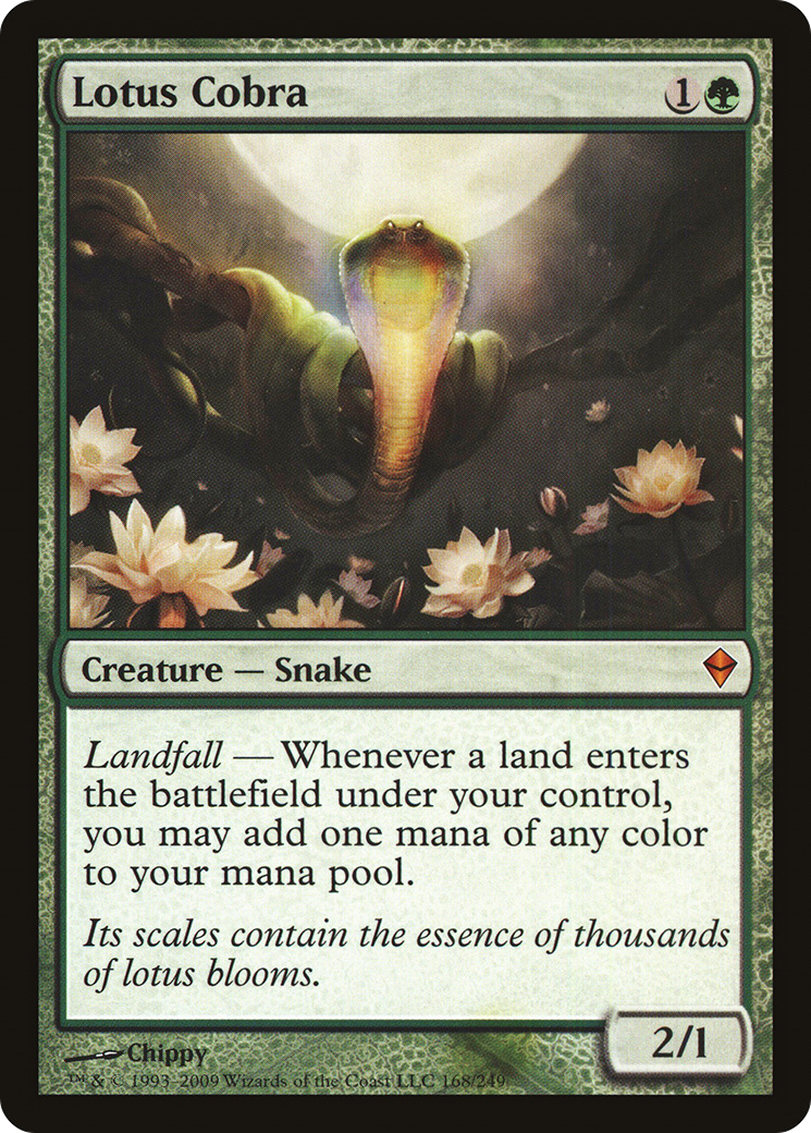 Lotus Cobra (ZEN-168) [Zendikar] Foil