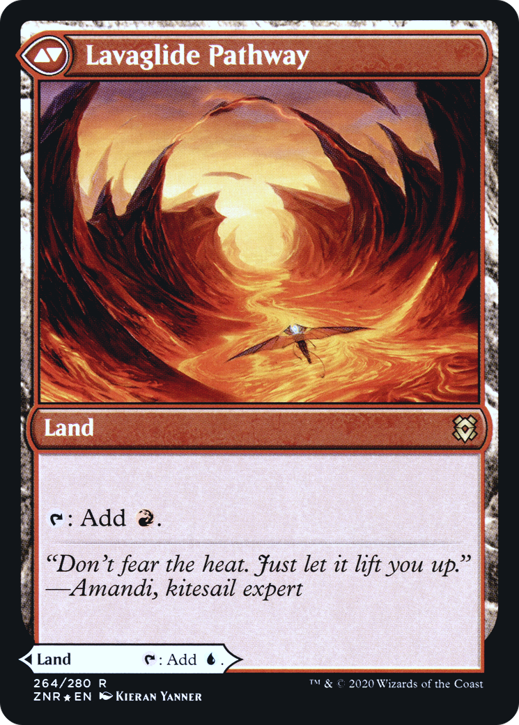 Riverglide Pathway (PRE-264S) [Zendikar Rising Promos] Foil