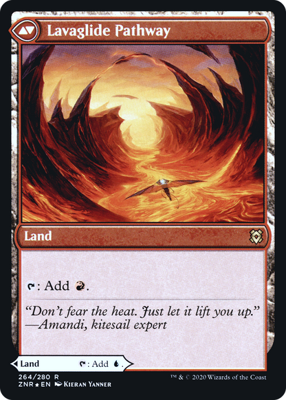 Riverglide Pathway (PRE-264S) [Zendikar Rising Promos] Foil