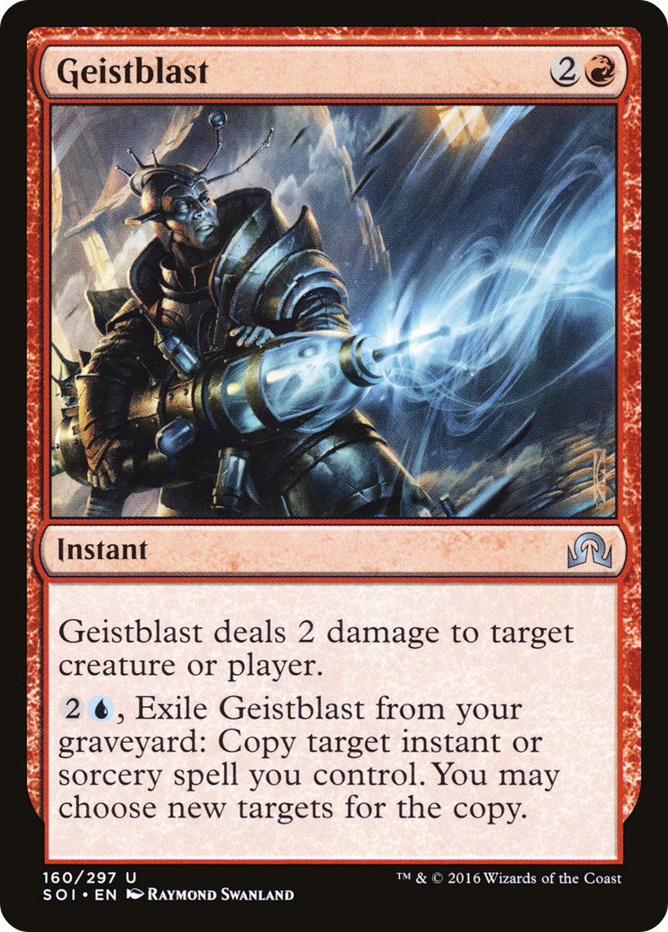 Geistblast (SOI-160) [Shadows over Innistrad] Foil