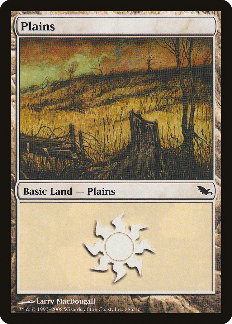 Plains (SHM-285) [Shadowmoor] Foil