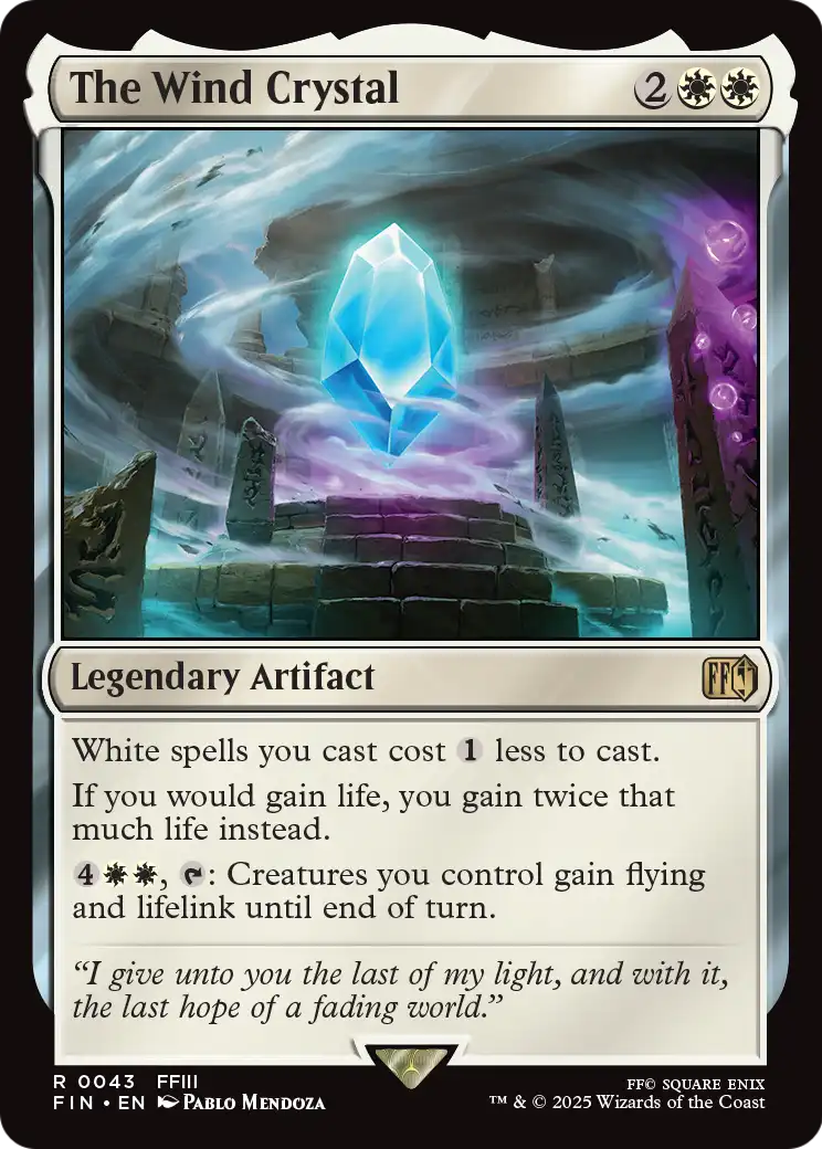 The Wind Crystal (FIN-043) [FINAL FANTASY]