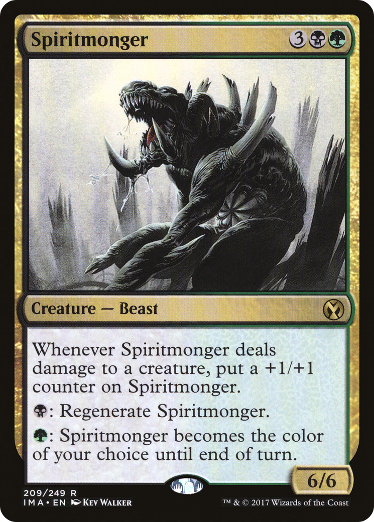 Spiritmonger (IMA-209) [Iconic Masters] Foil