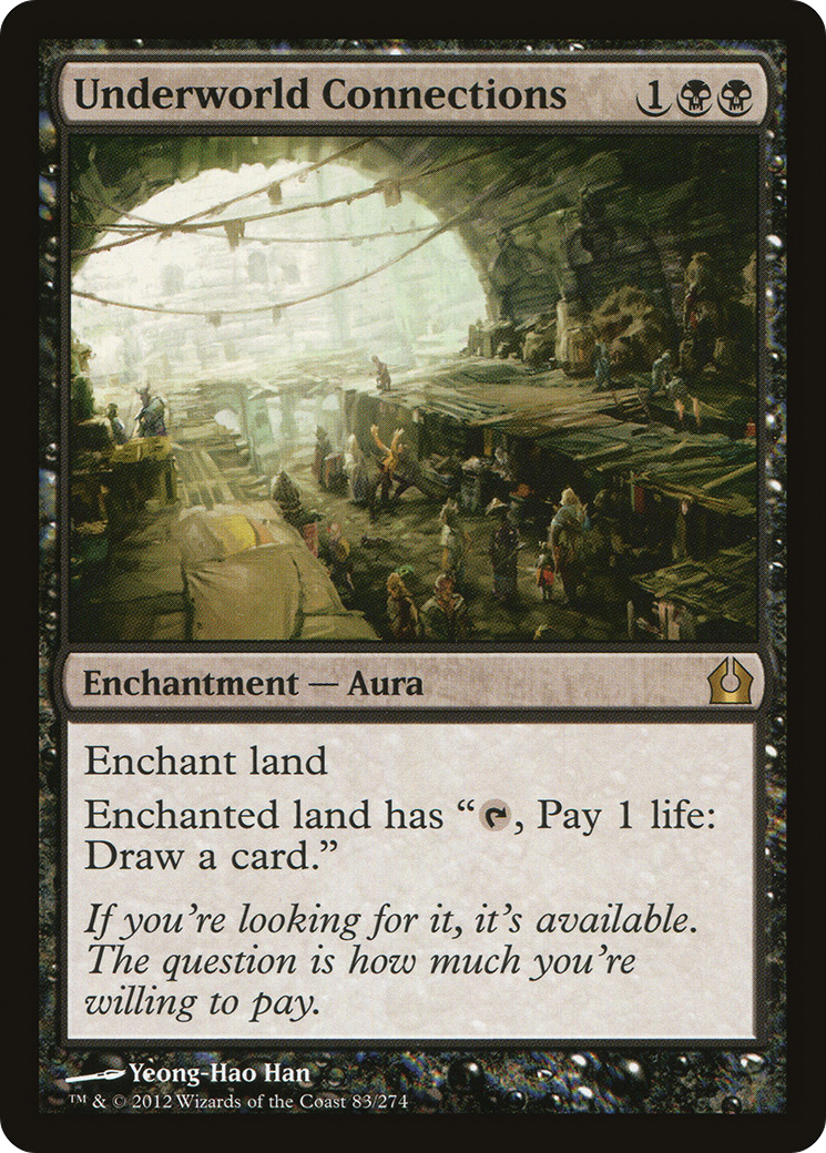Underworld Connections (RTR-083) [Return to Ravnica] Foil